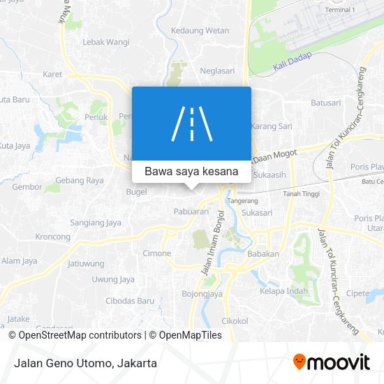 Peta Jalan Geno Utomo