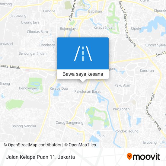 Peta Jalan Kelapa Puan 11