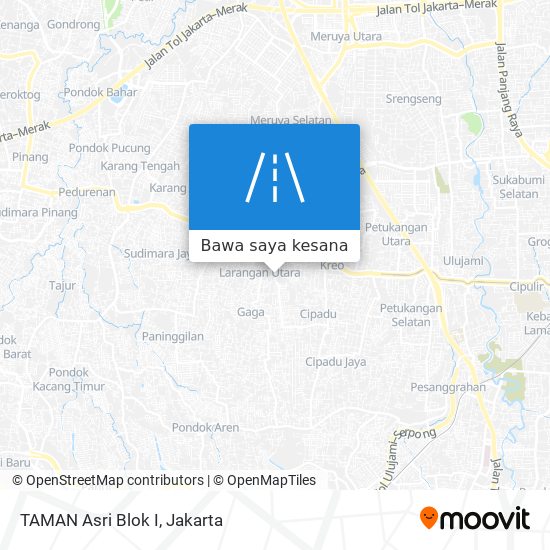 Peta TAMAN Asri Blok I