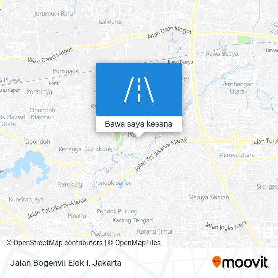 Peta Jalan Bogenvil Elok I