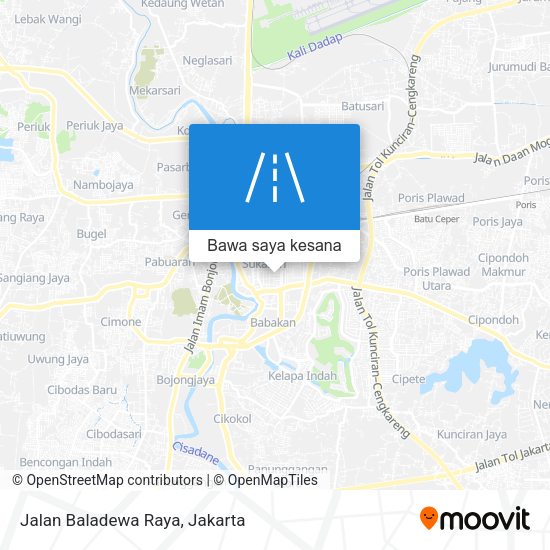 Peta Jalan Baladewa Raya