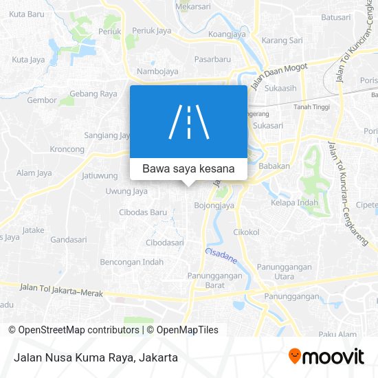 Peta Jalan Nusa Kuma Raya