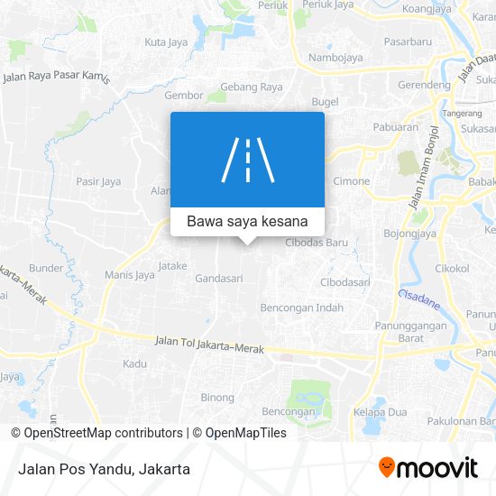 Peta Jalan Pos Yandu