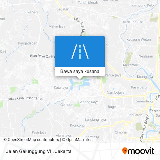 Peta Jalan Galunggung VII