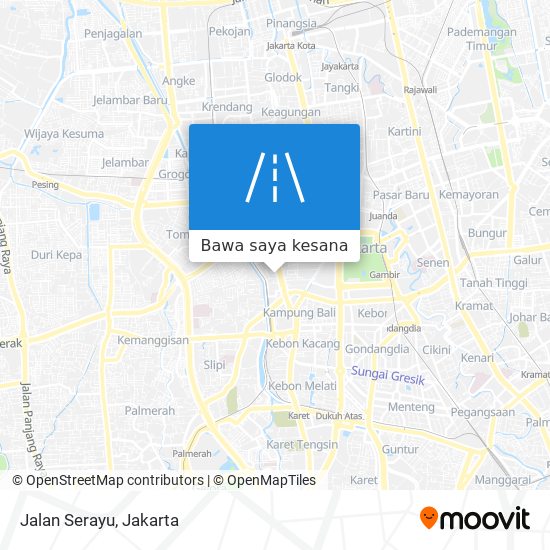 Peta Jalan Serayu