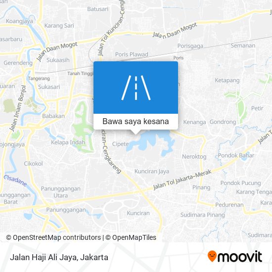 Peta Jalan Haji Ali Jaya