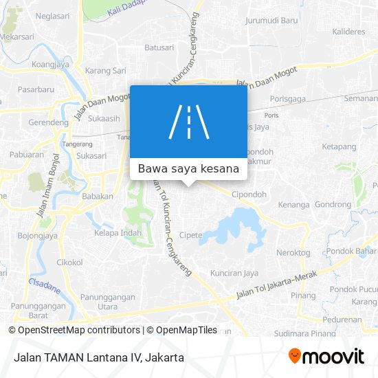 Peta Jalan TAMAN Lantana IV