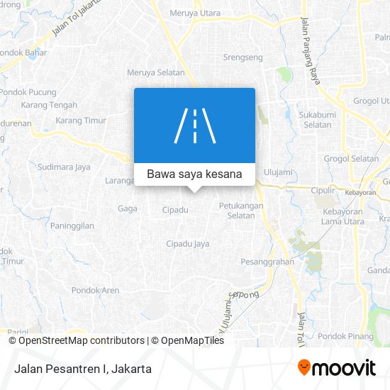 Peta Jalan Pesantren I