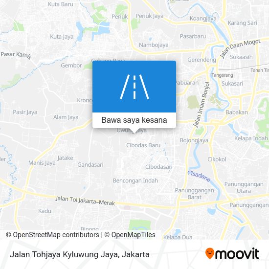 Peta Jalan Tohjaya Kyluwung Jaya