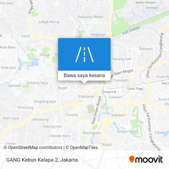 Peta GANG Kebun Kelapa 2