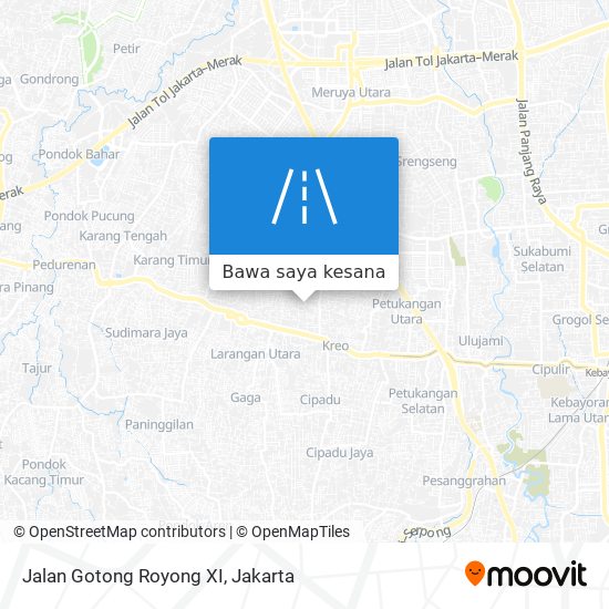 Peta Jalan Gotong Royong XI