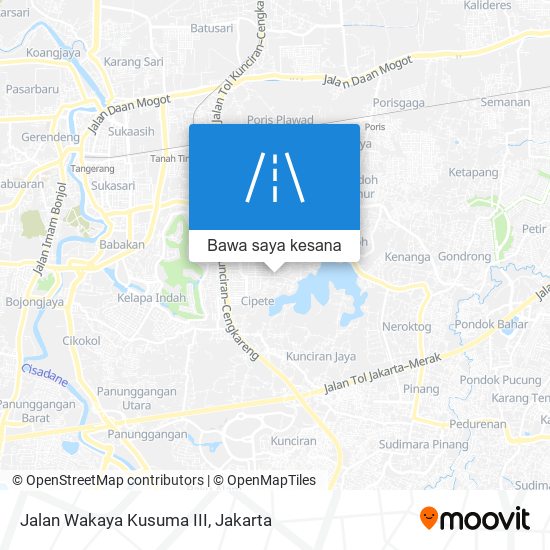 Peta Jalan Wakaya Kusuma III