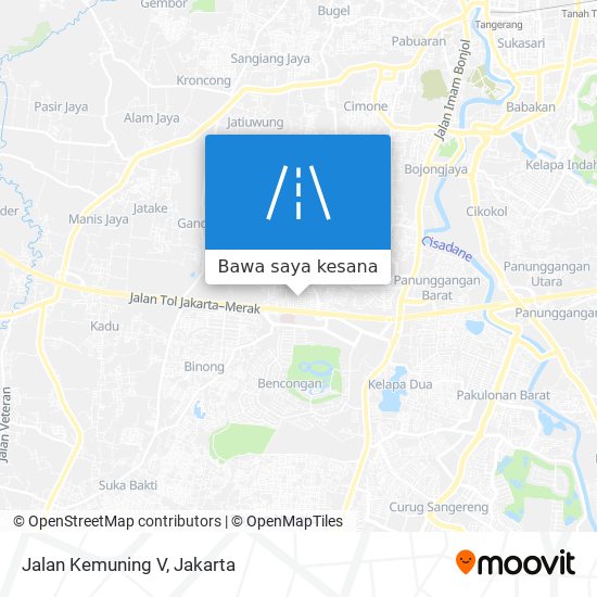 Peta Jalan Kemuning V