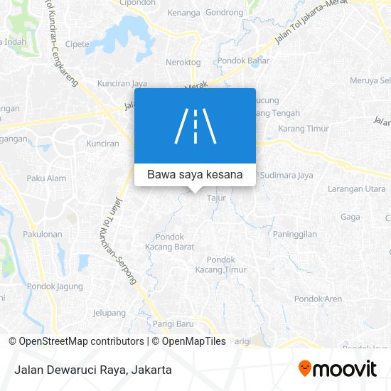 Peta Jalan Dewaruci Raya