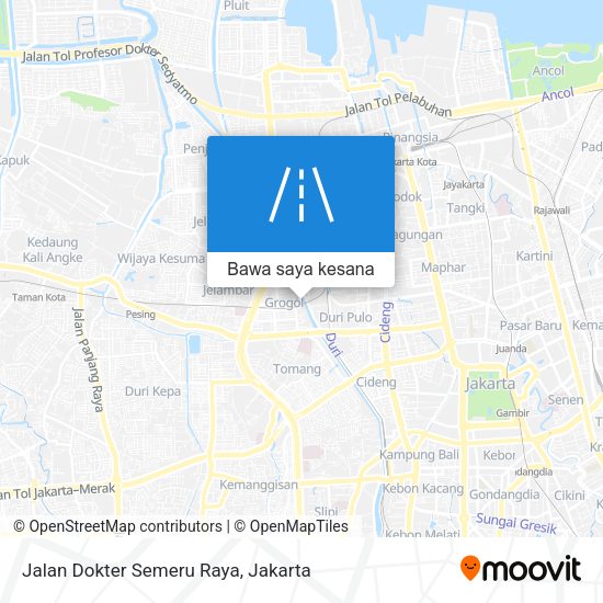 Peta Jalan Dokter Semeru Raya