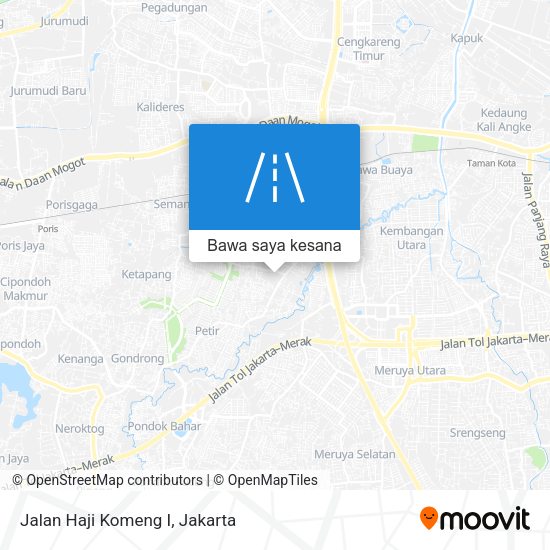 Peta Jalan Haji Komeng I