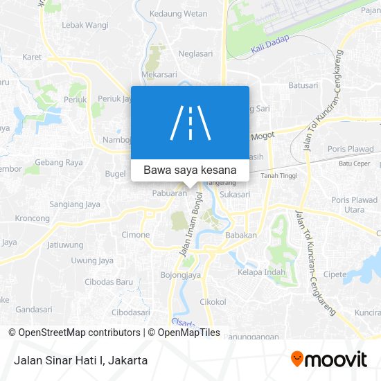 Peta Jalan Sinar Hati I