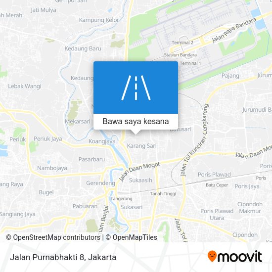 Peta Jalan Purnabhakti 8
