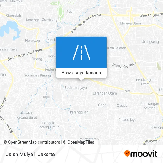 Peta Jalan Mulya I