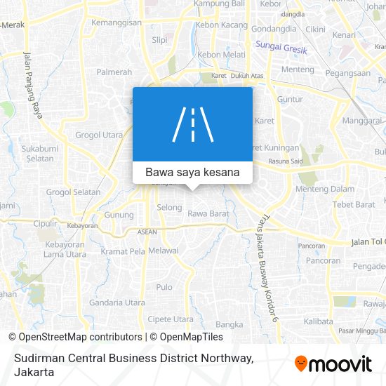 Peta Sudirman Central Business District Northway