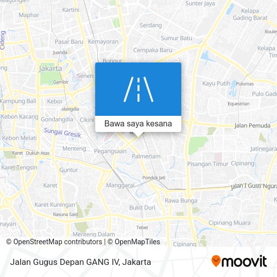 Peta Jalan Gugus Depan GANG IV