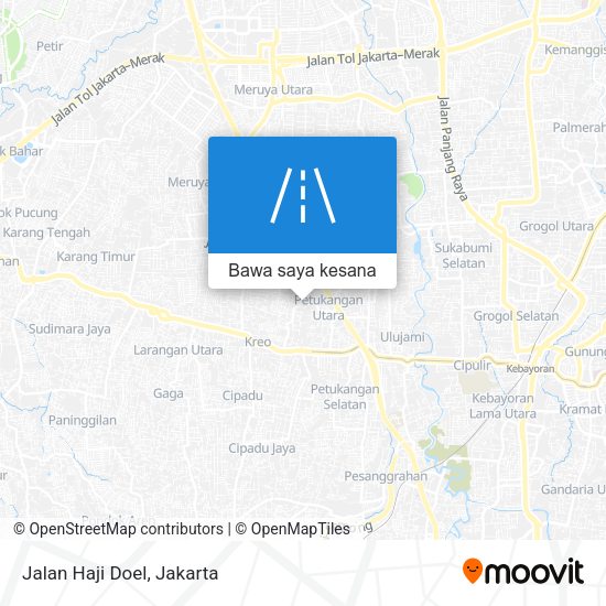 Peta Jalan Haji Doel