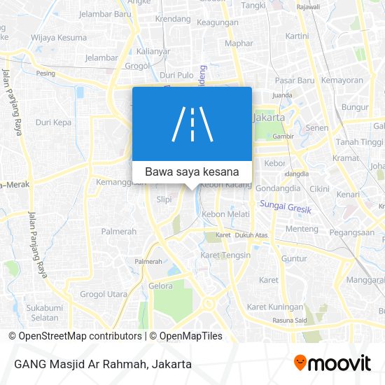 Peta GANG Masjid Ar Rahmah