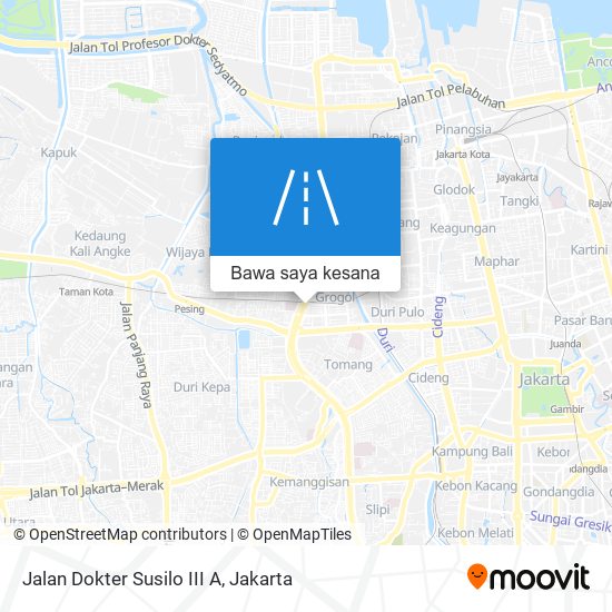 Peta Jalan Dokter Susilo III A