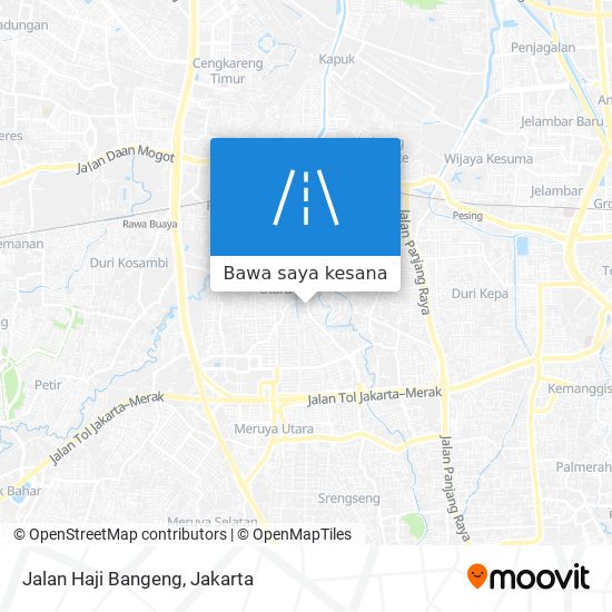 Peta Jalan Haji Bangeng