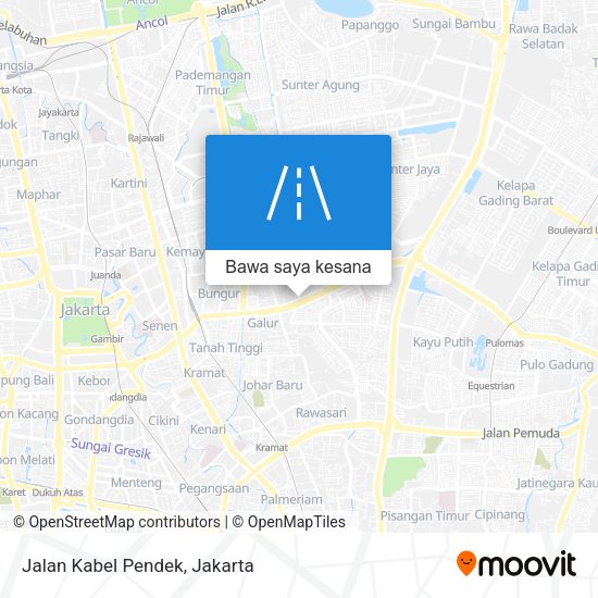 Peta Jalan Kabel Pendek