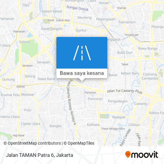 Peta Jalan TAMAN Patra 6