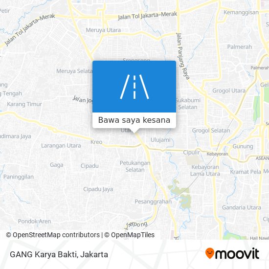 Peta GANG Karya Bakti