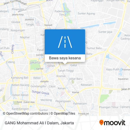 Peta GANG Mohammad Ali I Dalam