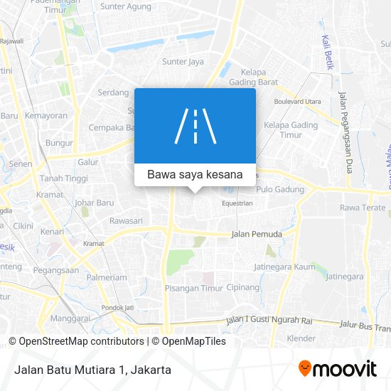 Peta Jalan Batu Mutiara 1
