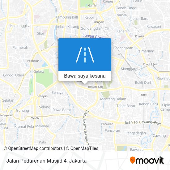 Peta Jalan Pedurenan Masjid 4