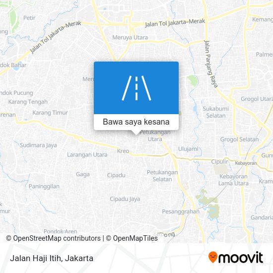 Peta Jalan Haji Itih