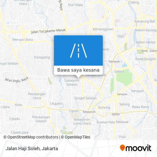 Peta Jalan Haji Soleh