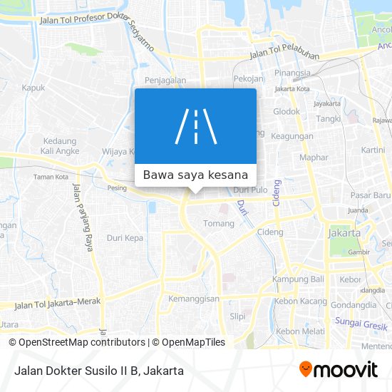 Peta Jalan Dokter Susilo II B