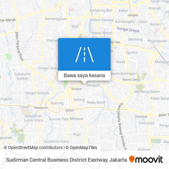Peta Sudirman Central Business District Eastway