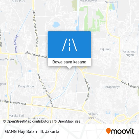 Peta GANG Haji Salam III