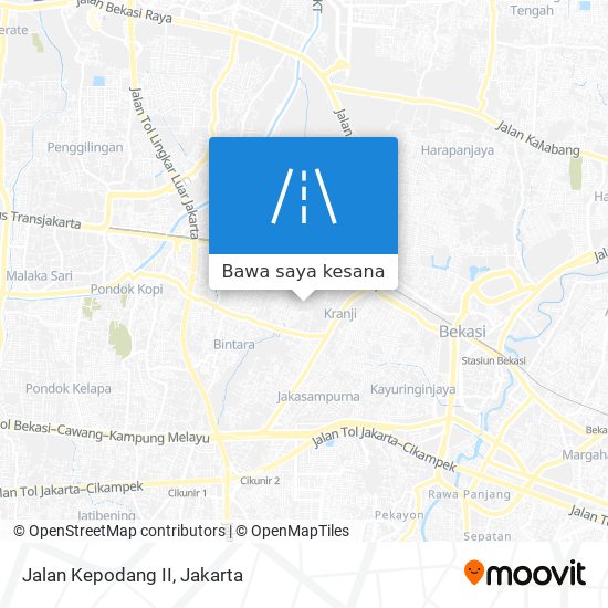 Peta Jalan Kepodang II