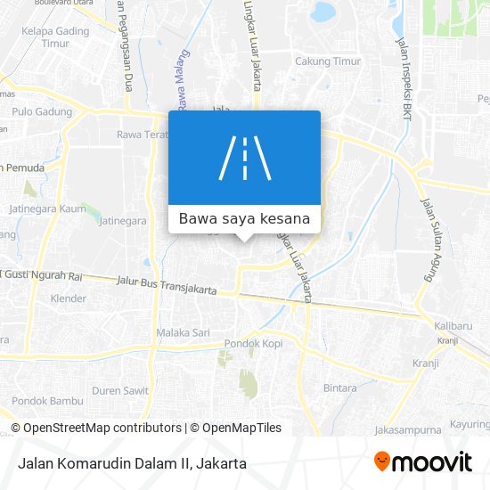 Peta Jalan Komarudin Dalam II