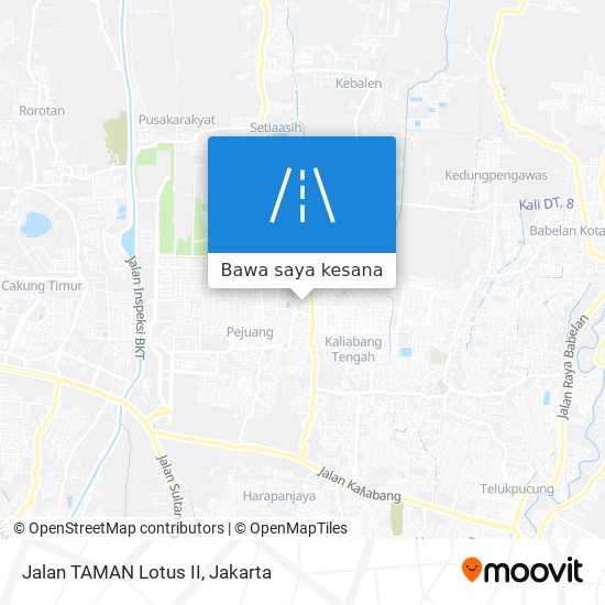 Peta Jalan TAMAN Lotus II