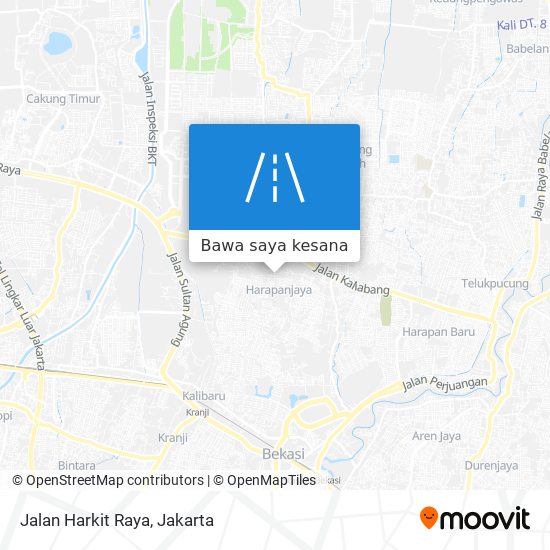 Peta Jalan Harkit Raya