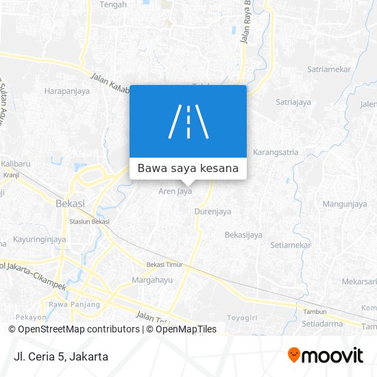 Peta Jl. Ceria 5