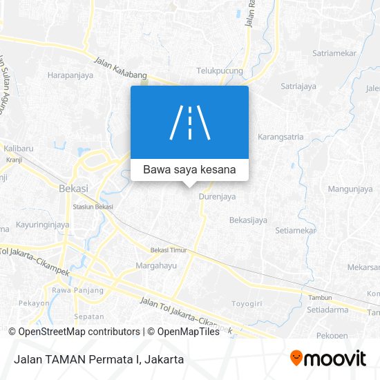 Peta Jalan TAMAN Permata I