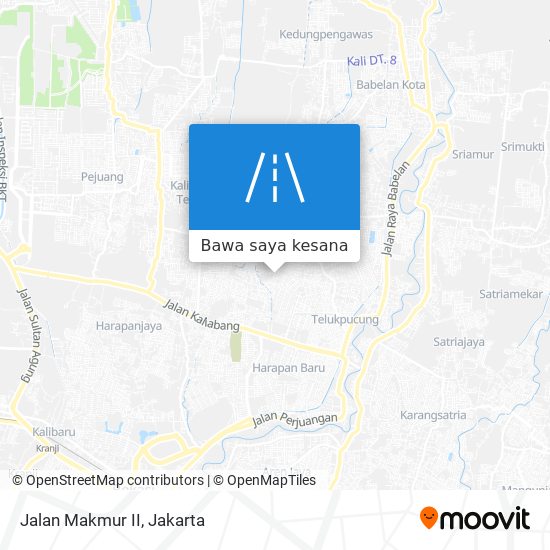 Peta Jalan Makmur II