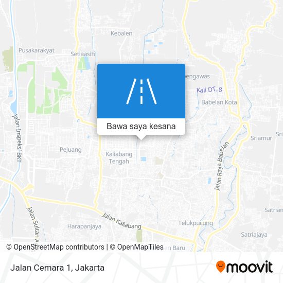 Peta Jalan Cemara 1