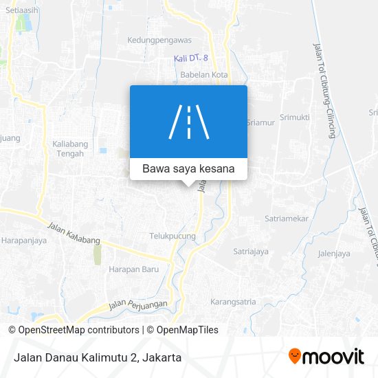 Peta Jalan Danau Kalimutu 2