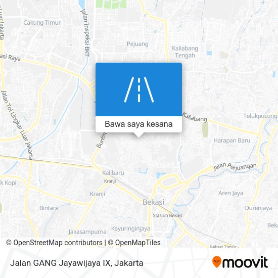 Peta Jalan GANG Jayawijaya IX